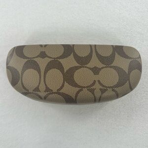 Coach Signature Logo Glasses Case